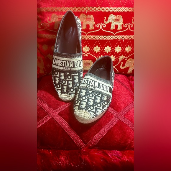 Christian Dior Logo Espadrilles: USED - Picture 2 of 12